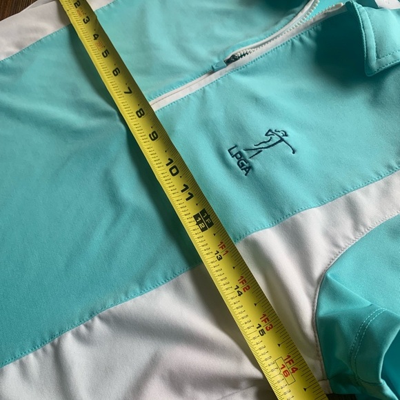 LPGA Turquoise and White Polo Shirt Women’s Small Callaway LPGA Golf Shirt - Picture 4 of 9
